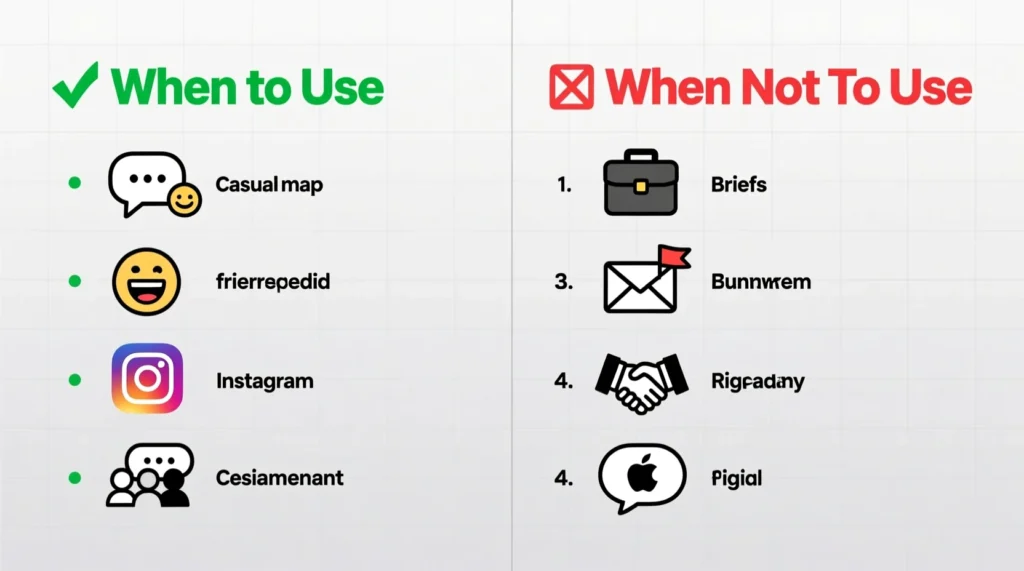 When to Use and When Not to Use Diabolo in Text