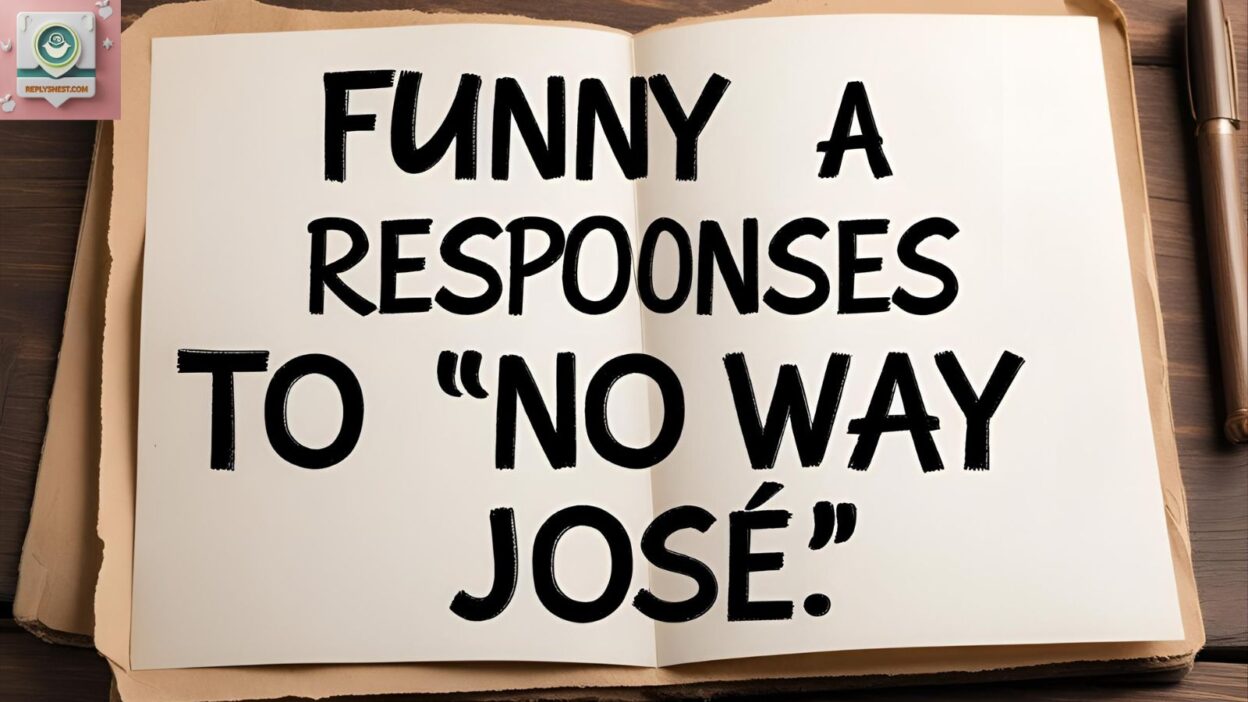 Funny Responses to “No Way José”