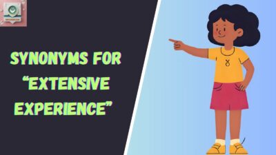 Synonyms for “Extensive Experience”