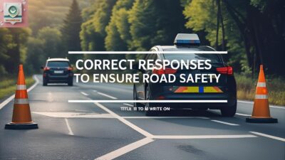 Correct Responses to Ensure Road Safety
