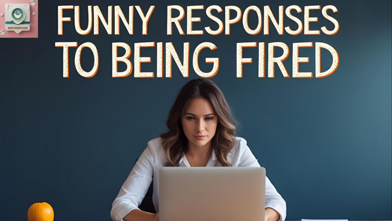 Funny Responses to Being Fired