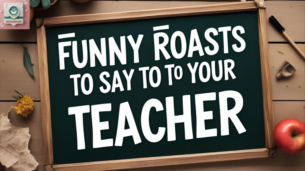 Funny Roasts To Say To Your Teacher