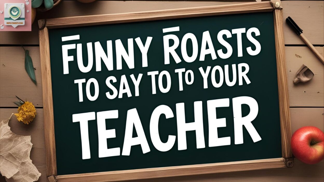 Funny Roasts To Say To Your Teacher
