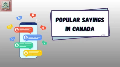 Popular Sayings in Canada