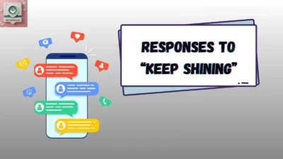 Responses to “Keep Shining”