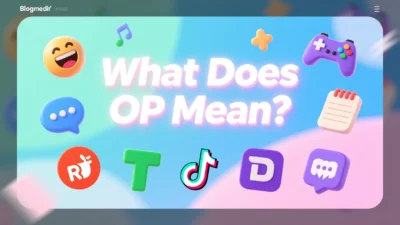 What Does OP Meaning