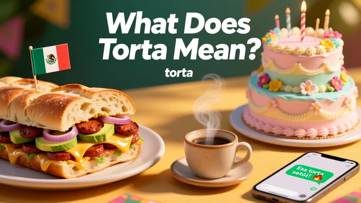 What Does Torta Meaning