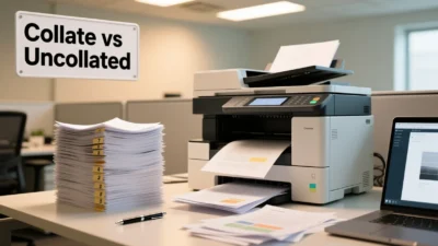 What Does Collate Mean When Printing