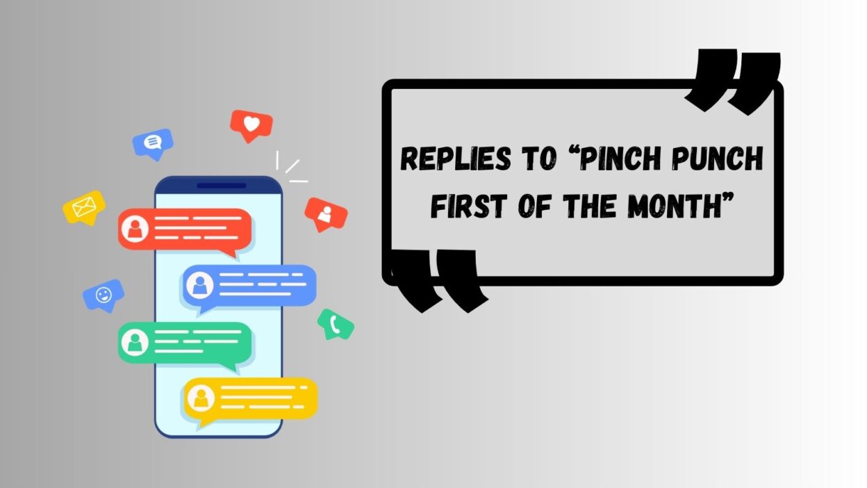 Replies to “Pinch Punch First of the Month”