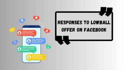 Responses to Lowball Offer on Facebook