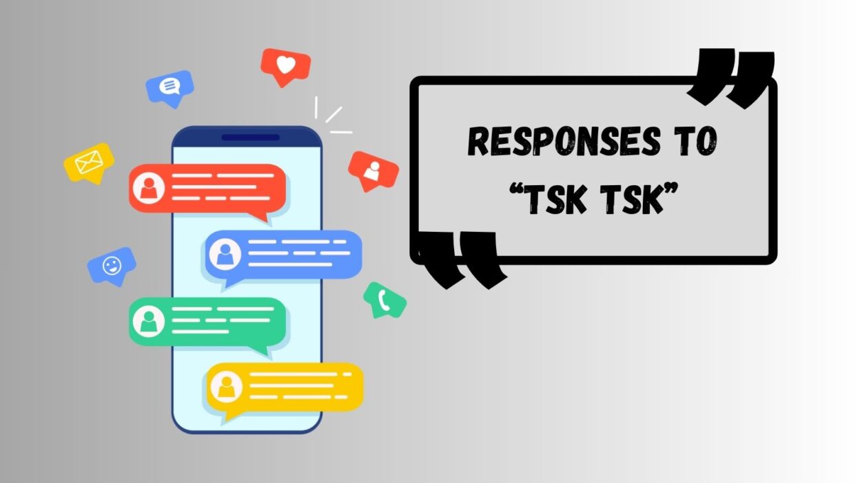 Responses to “Tsk Tsk”