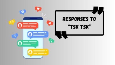 Responses to “Tsk Tsk”
